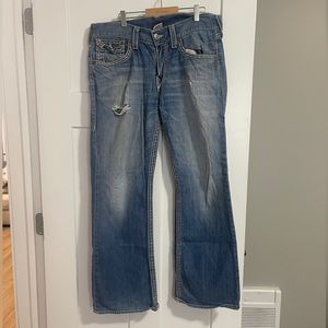 True Religion Jeans, Mens boot cut,  W33